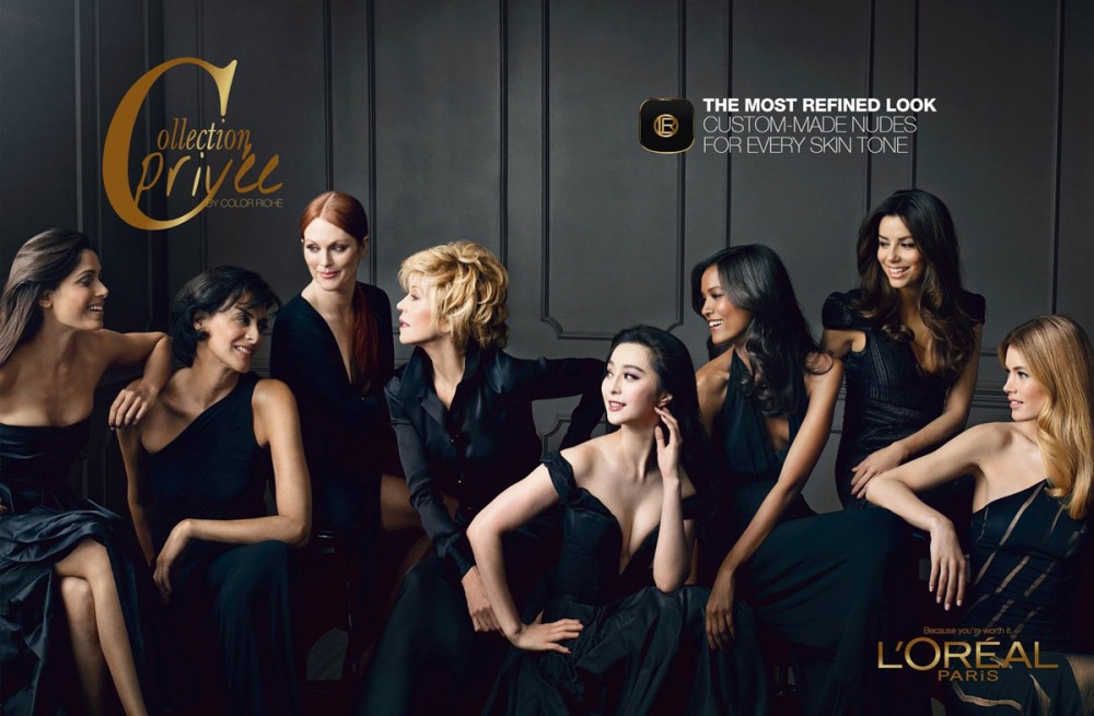 LOreal Faces Julianne Moore, Doutzen Kroes & More Pose for Color Riche Campaign loreal faces 1000x655 LOreal Faces Julianne Moore, Doutzen Kroes & More Pose for Color Riche Campaign