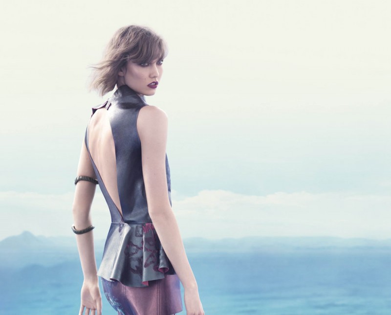 animale karlie12 800x644 Karlie Kloss Enchants in Animales Summer 2014 Campaign