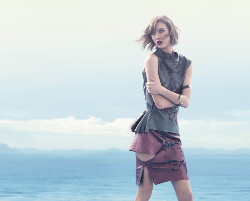 animale karlie13 800x644 Karlie Kloss Enchants in Animales Summer 2014 Campaign