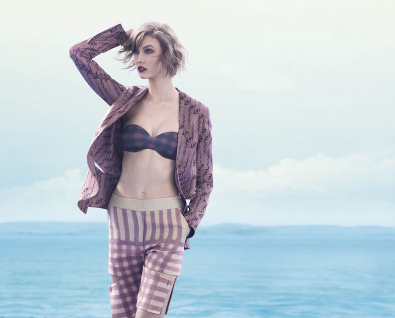 animale karlie15 800x644 Karlie Kloss Enchants in Animales Summer 2014 Campaign