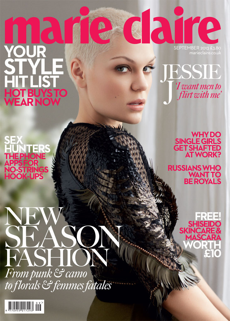 jessie j5 Jessie J Poses for David Roemer in Marie Claire UK September 2013