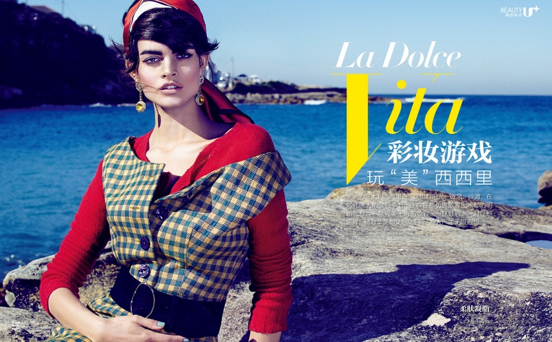 Liah Cecchellero Wears Retro Style for U+ Magazine by Shxpir shxpir shoot1 Liah Cecchellero Wears Retro Style for U+ Magazine by Shxpir