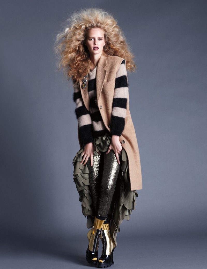Masha Markina Wears Fall Style for Diego Uchitel in D Magazine masha markina1 Masha Markina Wears Fall Style for Diego Uchitel in D Magazine