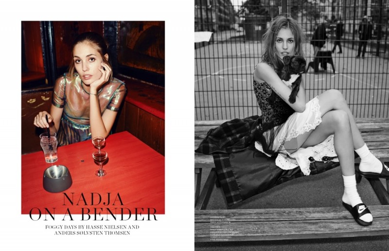 Nadja Bender Poses for Hasse Nielsen in Scandinavia S/S/A/W nadja on a bender1 800x516 Nadja Bender Poses for Hasse Nielsen in Scandinavia S/S/A/W