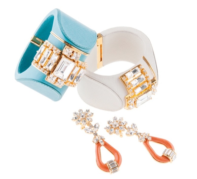 prada jewelry2 Discover Pradas Spring 2014 Jewelry Collection