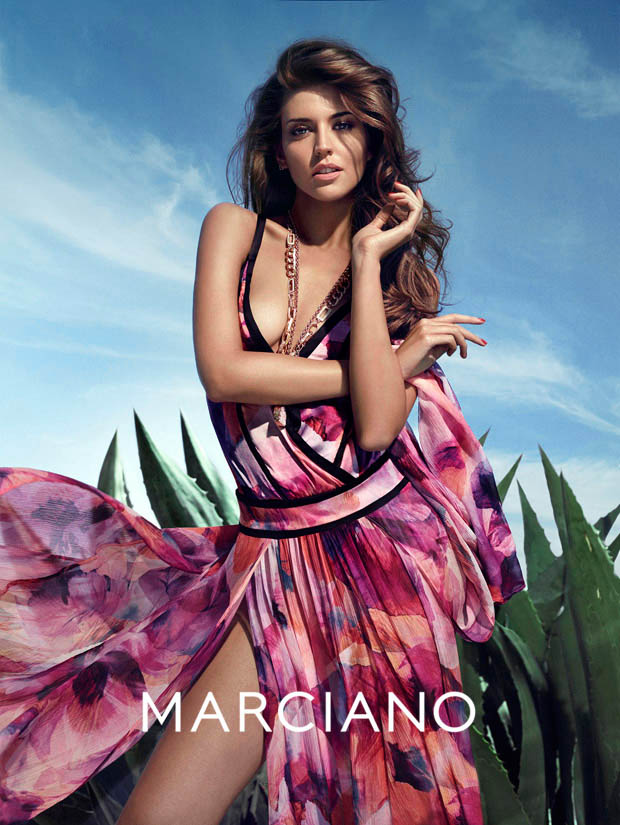 guess marciano spring 2014 campaign2 Clara Alonso & Heather Depriest Front Guess by Marciano Spring 2014 Ads by Hunter & Gatti