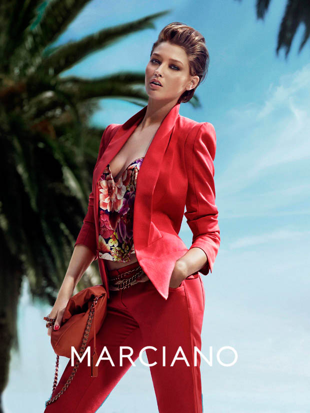 guess marciano spring 2014 campaign3 Clara Alonso & Heather Depriest Front Guess by Marciano Spring 2014 Ads by Hunter & Gatti