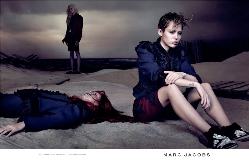 miley marc jacobs photos1 Juergen Teller Didnt Want to Shoot Miley for Marc Jacobs Ads