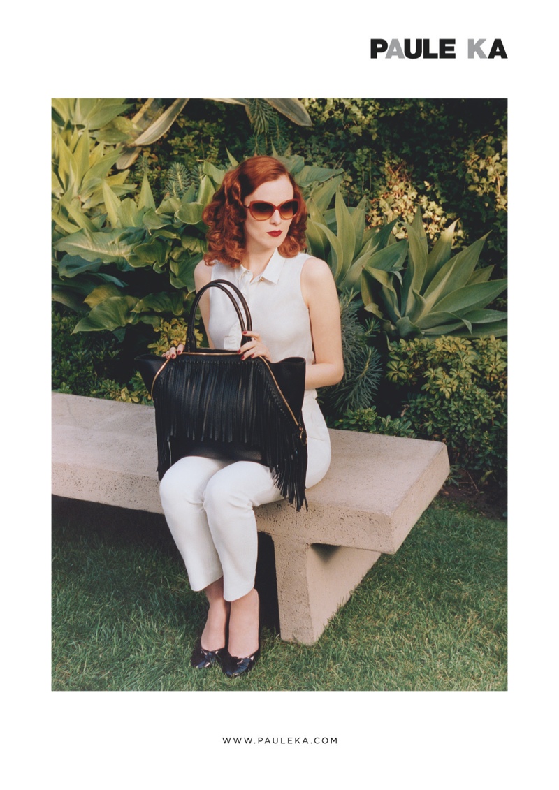 paule ka spring 2014 campaign6 Karen Elson Stars in Paule Ka Spring/Summer 2014 Campaign