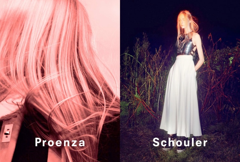 proenza schouler spring 2014 campaign3 David Sims Captures Proenza Schoulers Spring/Summer 2014 Campaign