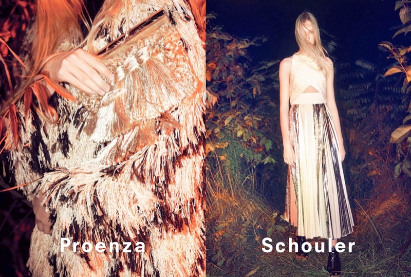 proenza schouler spring 2014 campaign5 David Sims Captures Proenza Schoulers Spring/Summer 2014 Campaign