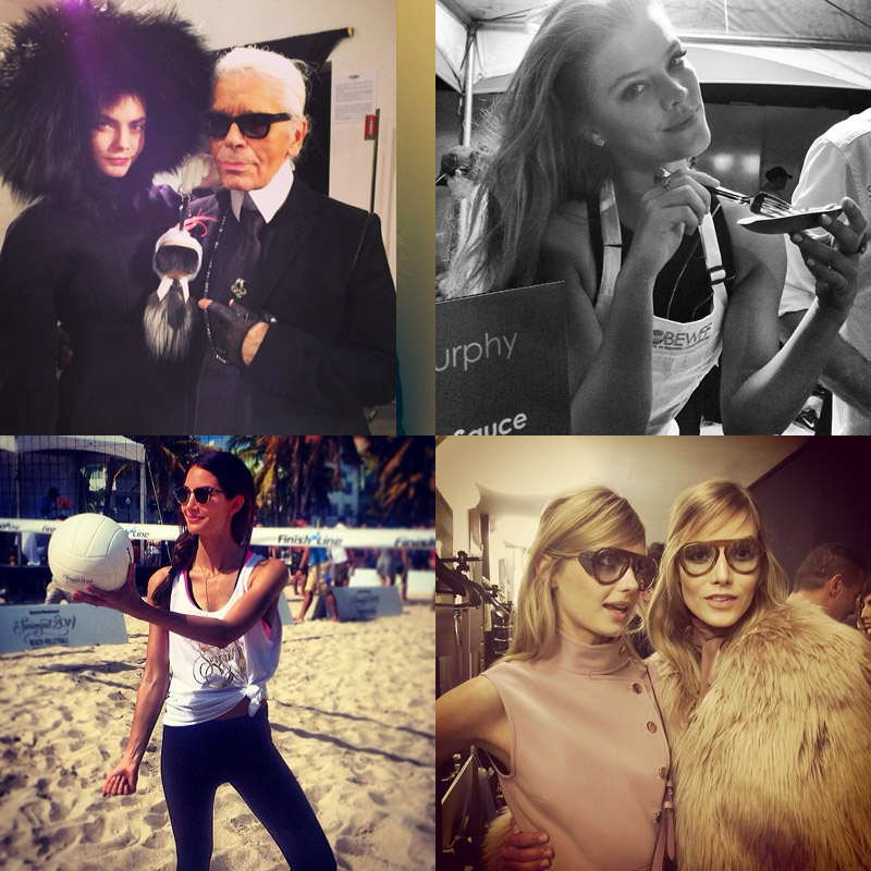 Instagram Photos of the Week | Lily Aldridge, Nina Agdal + More Models instagram fashion feb Instagram Photos of the Week | Lily Aldridge, Nina Agdal + More Models