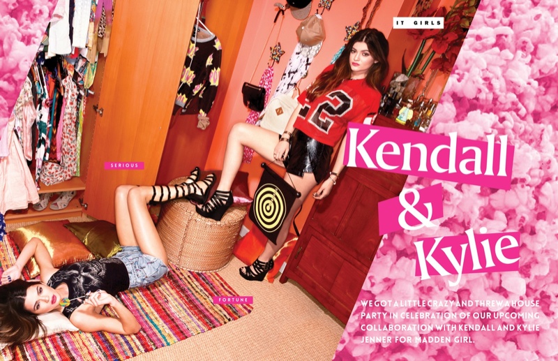 kendall kylie jenner steve madden2 Kendall & Kylie Jenner Team Up for Steve Madden Shoot by Kareem Black