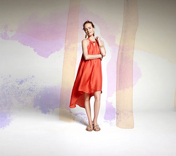 Amber Valletta for H&M Conscious Spring 2014 Campaign