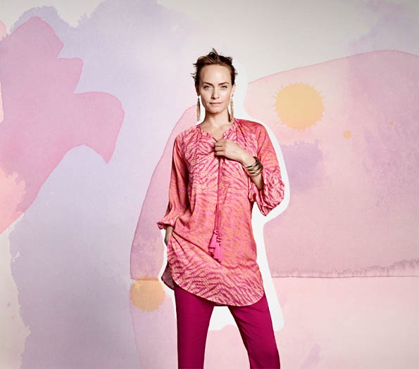 Amber Valletta for H&M Conscious Spring 2014 Campaign