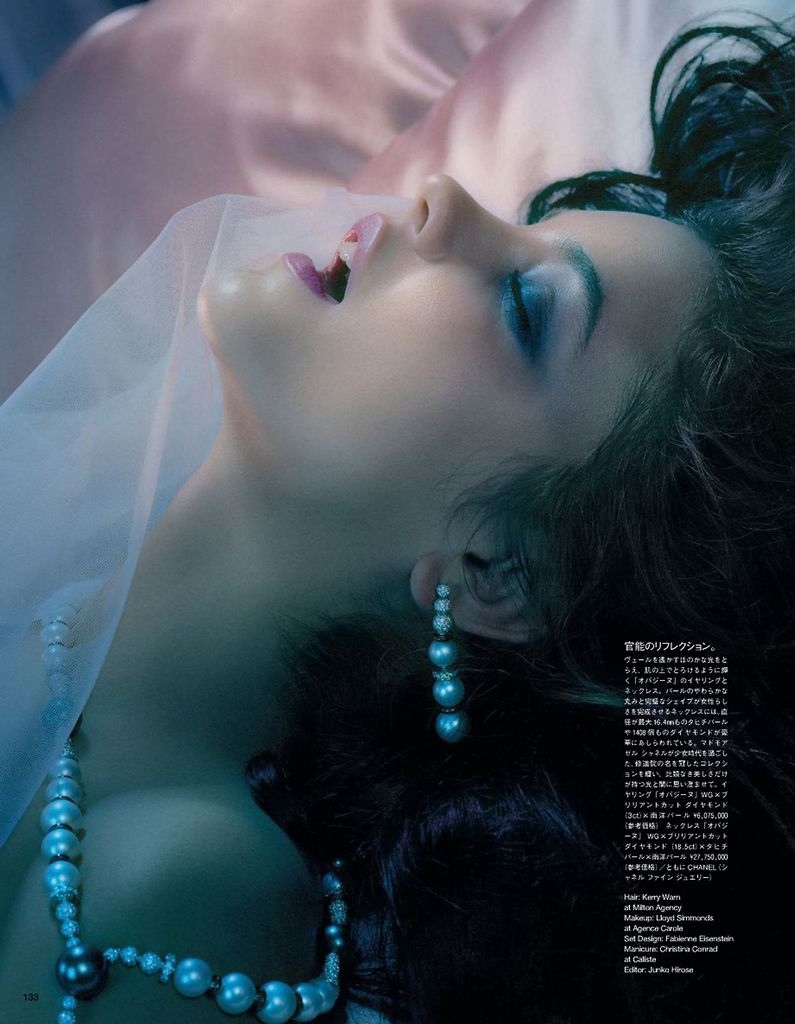 barbara palvin miles aldridge4 Barbara Palvin Gets Dreamy for Miles Aldridge in Vogue Japan Spread