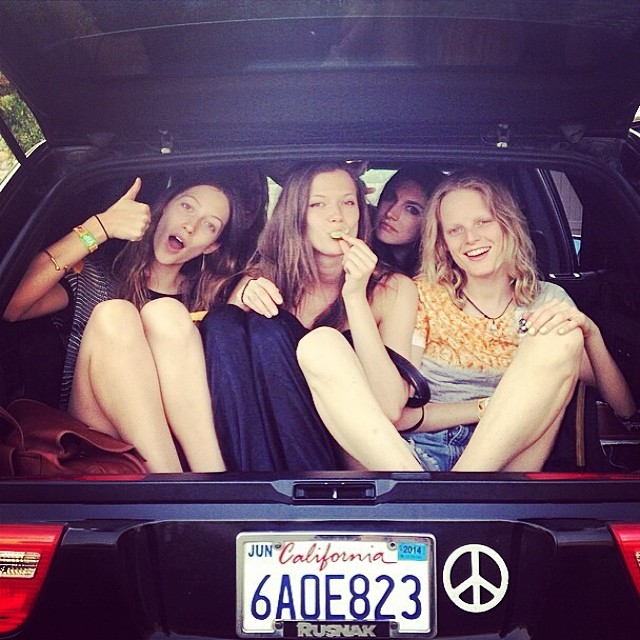 Instagram Photos of the Week | Erin Heatherton, Jac Jagaciak + More Models coachella car Instagram Photos of the Week | Erin Heatherton, Jac Jagaciak + More Models