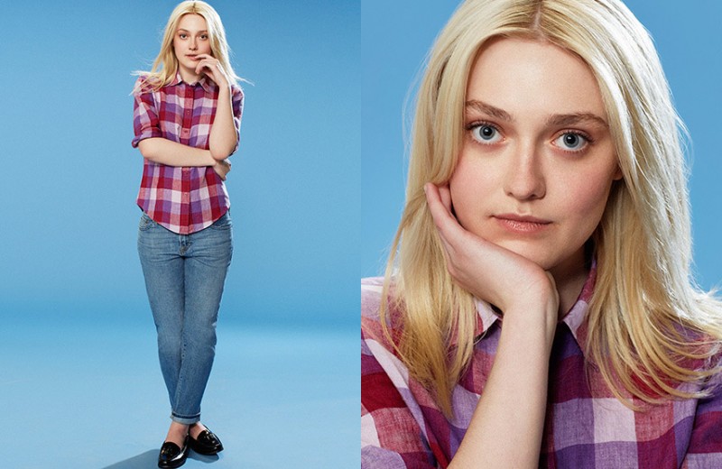 dakota-fanning-uniqlo-spring-20144