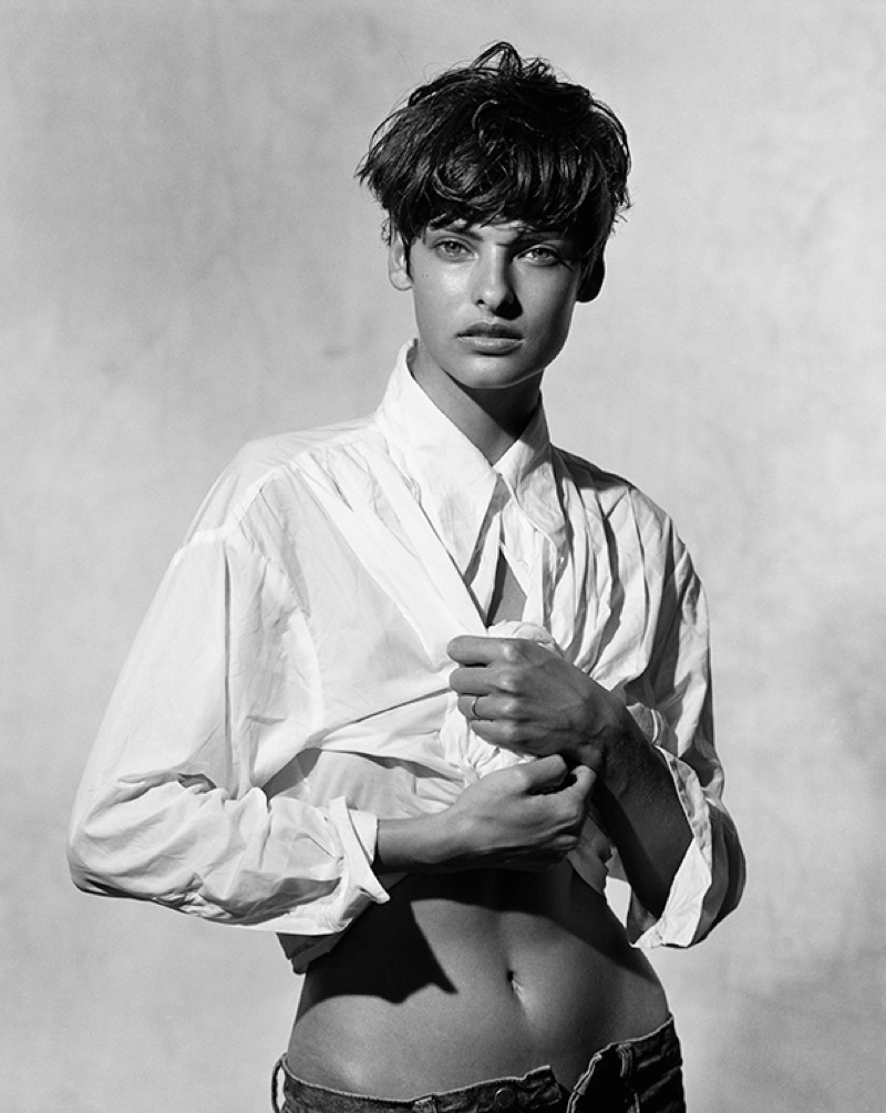 Linda Evangelista by Peter Lindbergh