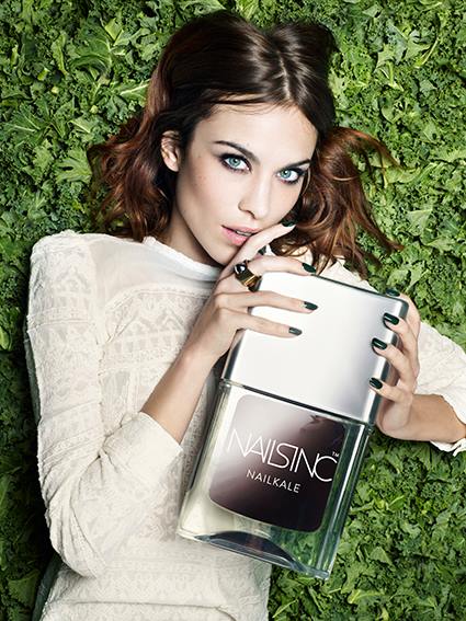 alexa chung nailsinc photo Alexa Chung is the New Face of Nails Inc.