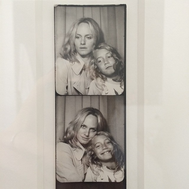 Amber Valletta shares a photo with her son Auden