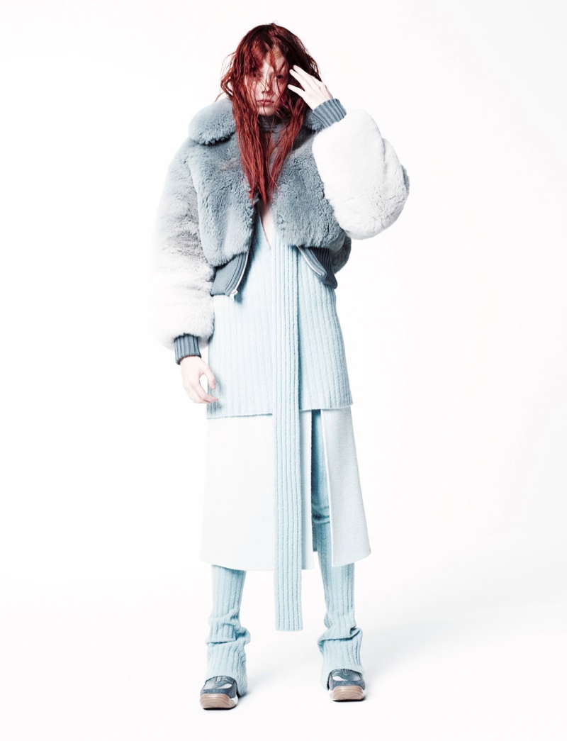 (Womenswear Designer Nominee) Natalie Westling wears Marc Jacobs