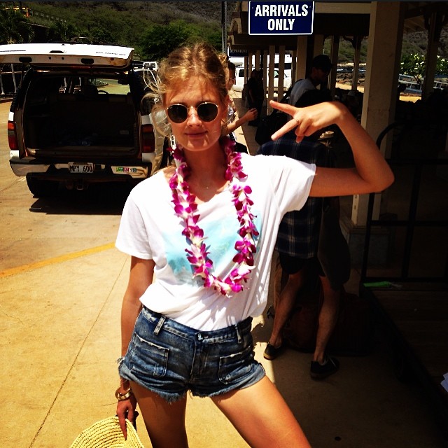 Constance Jablonski in Hong Kong