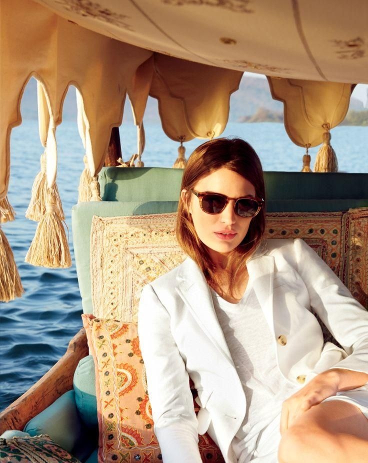 j crew june style guide1 Cameron Russell Stars in J. Crew's Leisure Filled June Style Guide