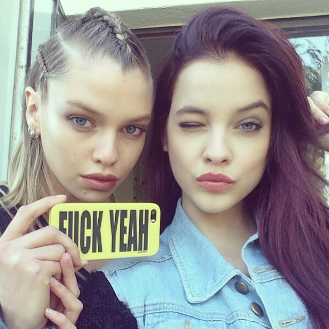 Stella Maxwell & Barbara Palvin bring some attitude