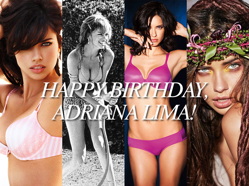 Happy Birthday, Adriana Lima! The Hottest Photos of the Model for TBT adriana lima birthday roundup1 Happy Birthday, Adriana Lima! The Hottest Photos of the Model for TBT