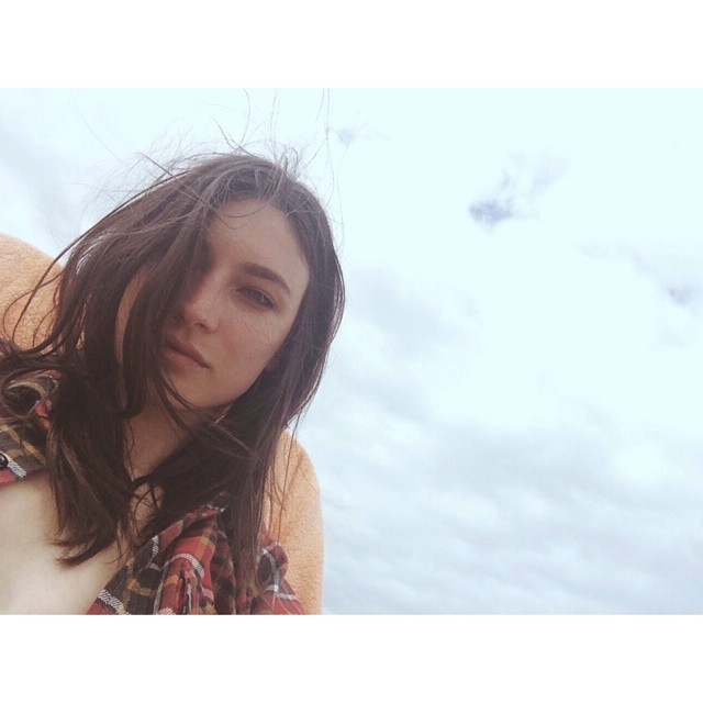 Jacquelyn Jablonski looks very relaxed
