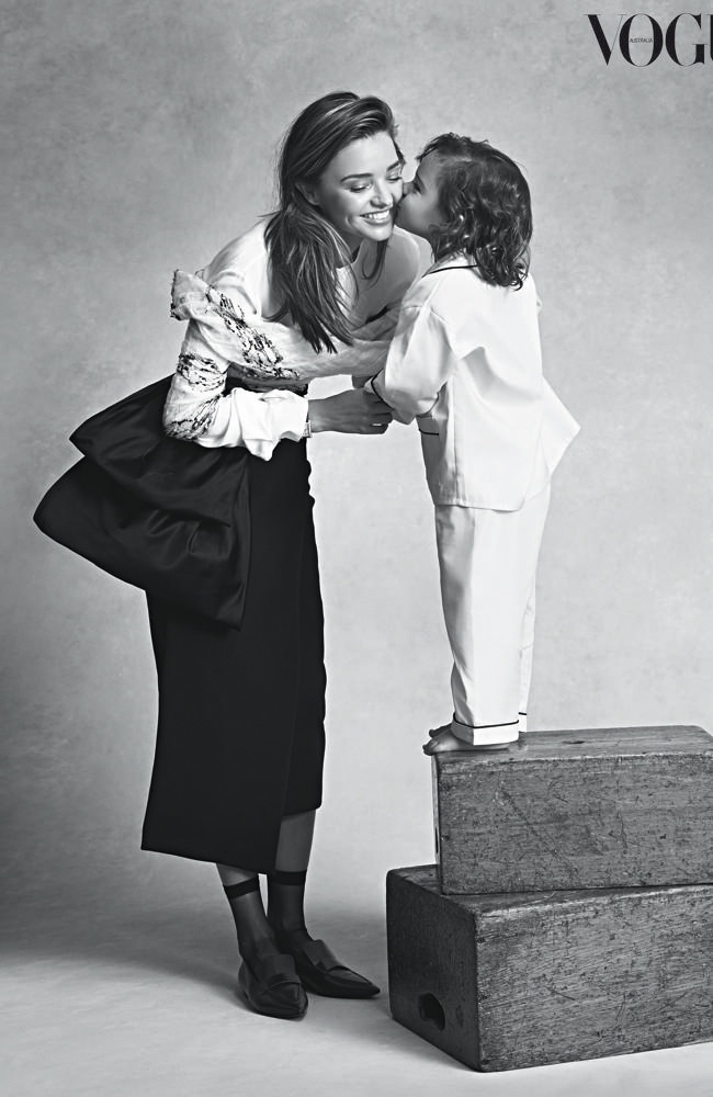 Miranda Kerr, Son Flynn Charm in Vogue Australia Photo Shoot miranda kerr son vogue au1 Miranda Kerr, Son Flynn Charm in Vogue Australia Photo Shoot