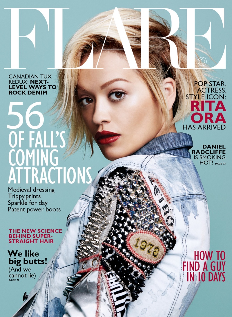 rita ora flare photos4 Rita Ora Stars in Flare, Reveals Instagram Is Like a Drug to Her