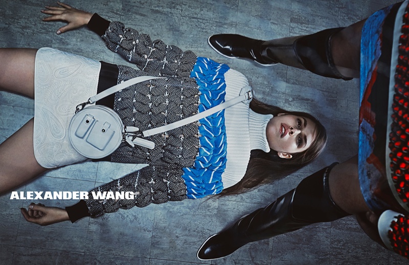 alexander wang 2014 fall winter campaign6 Models Get Arrested in Alexander Wang’s Fall 2014 Campaign
