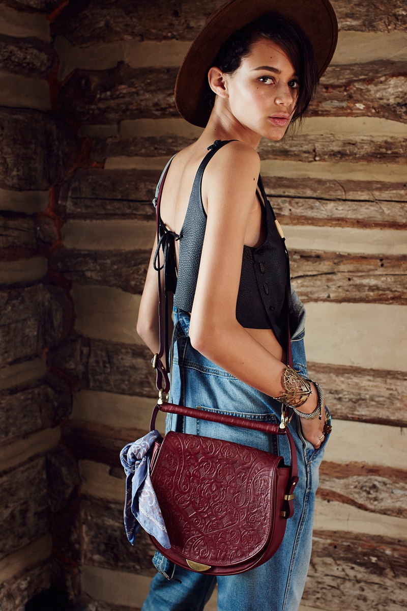 Binx Walton shot by Devyn Galindo for Urban Outfitters Western Collection