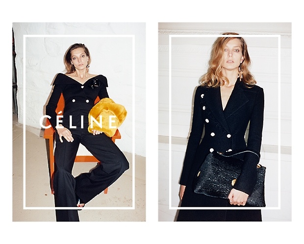 Celine 2014 Fall/Winter Campaign with Daria Werbowy  