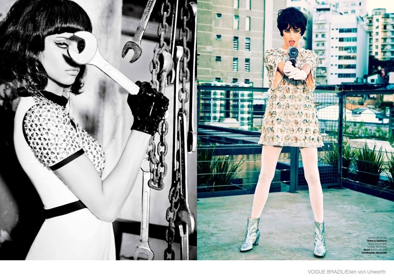 adriana-lima-short-hair-ellen-von-unwerth06