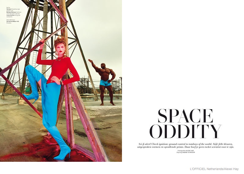 bette frank new york lofficiel nl fashion02 Bette Franke is Sci Fi Chic in L'Officiel Netherlands September Cover Story