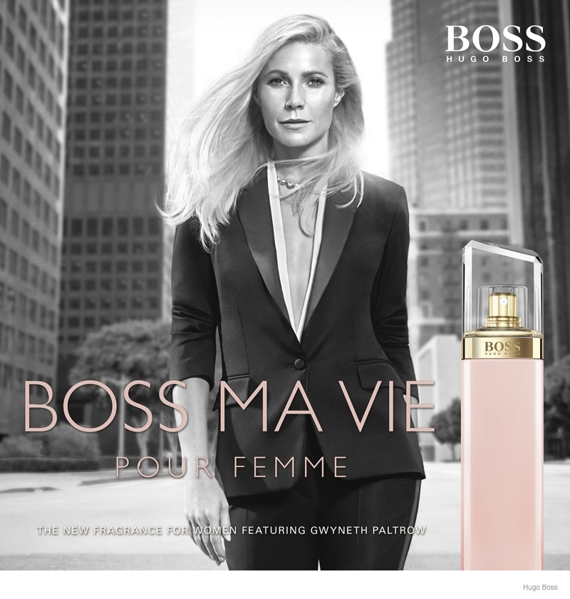 gwyneth paltrow hugo boss 2014 fragrance ad1 Gwyneth Paltrow Fronts Hugo Boss Boss Ma Vie Fragrance Ad