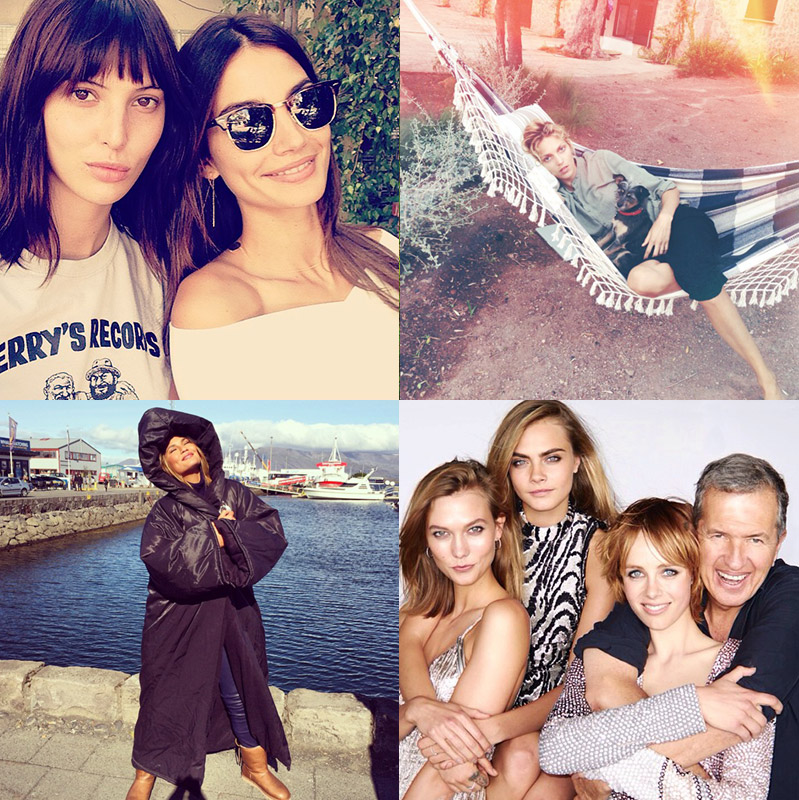 instagram photos august models weekly Instagram Photos of the Week | Lily Aldridge, Chrissy Teigen + More Models