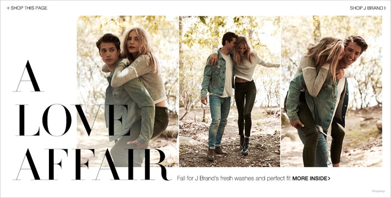 j brand denim styles07 Dorothea Barth Jorgensen Models J Brand Denim Looks for Shopbop Shoot