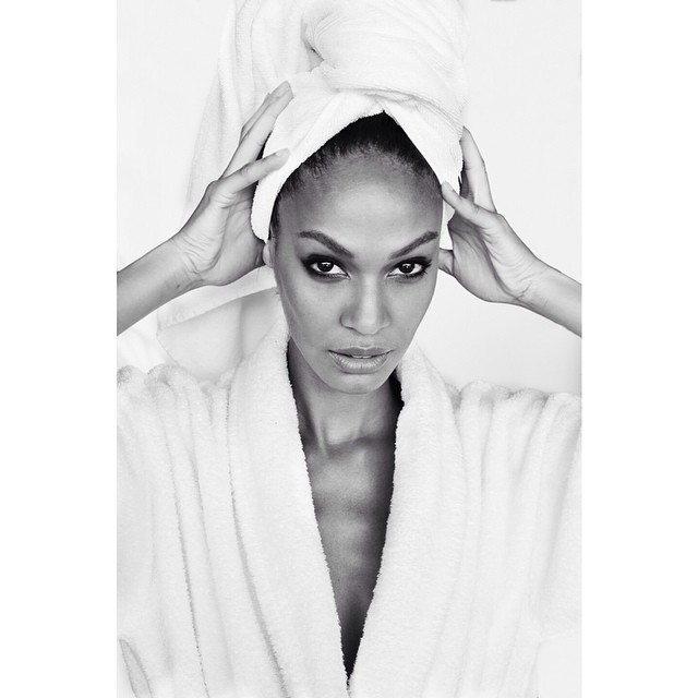 joan smalls towel series Joan Smalls is the Latest Model to Star in Mario Testinos Towel Series