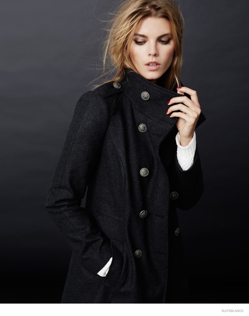 Maryna Linchuk Models Fall Fashions for Suiteblancos New Ads marnya linchuk suiteblanco fall fashion 2014 01 Maryna Linchuk Models Fall Fashions for Suiteblancos New Ads