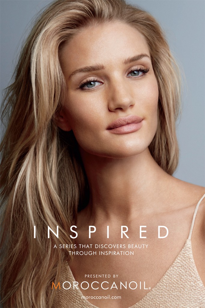 morrocan oil rosie huntington whiteley ad campaign Rosie Huntington Whiteley Stuns in Moroccanoil Campaign