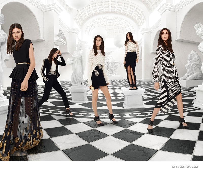 Jacquelyn Jablonski Takes Over sass & bides Fall 2014 Ads sass bide 2014 fall ad campaign01 Jacquelyn Jablonski Takes Over sass & bides Fall 2014 Ads