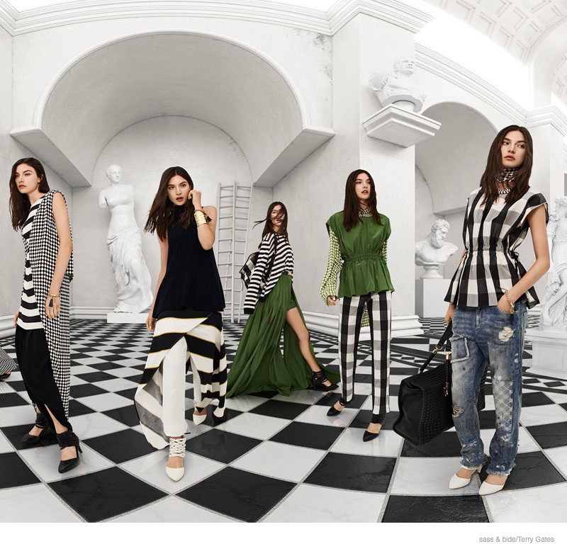 sass bide 2014 fall ad campaign02 Jacquelyn Jablonski Takes Over sass & bides Fall 2014 Ads