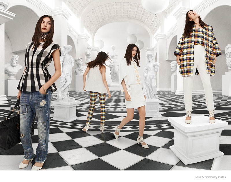 sass bide 2014 fall ad campaign03 Jacquelyn Jablonski Takes Over sass & bides Fall 2014 Ads