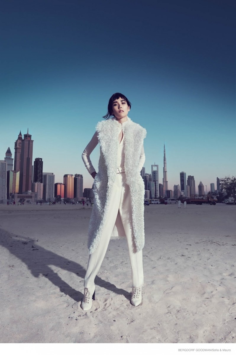 tao okamoto bergdorf goodman shoot20 798x1200 Tao Okamoto Wears Sleek & Modern Style for Bergdorf Goodman's Fall Catalogue