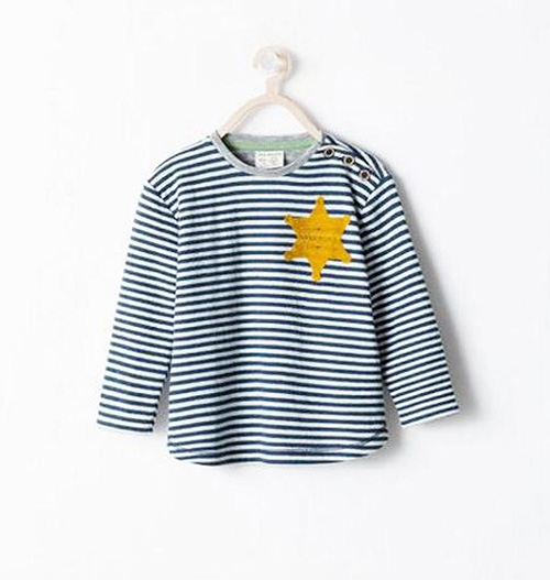 zara pajama top stripes star Zara Under Fire for Pajamas Resembling Concentration Camp Uniform