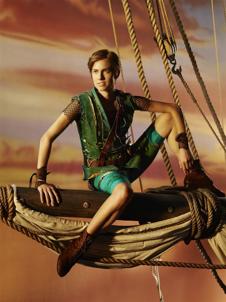 allison williams peter pan costume Allison Williams Dressed as Peter Pan for Upcoming Live Musical